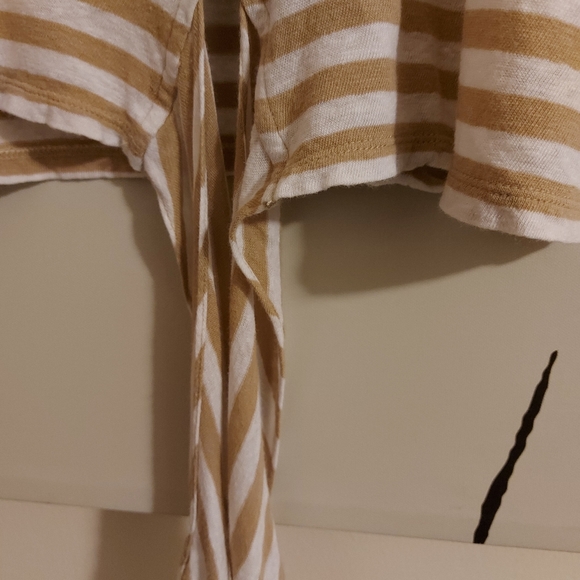 MICHAEL KORS striped tee shirt with tie - Picture 2 of 3